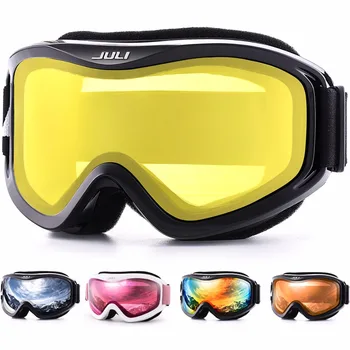 Ochelari de schi,Zăpadă de Iarnă Sport Snowboard cu Anti-ceață Dublu Obiectiv mască de schi, ochelari schi bărbați femei zăpadă, snowboard, ochelari de protecție
