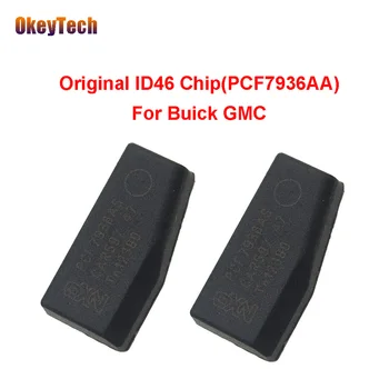 OkeyTech 2 buc/lot ID46 Cip de Criptare PCF7936AA Masina Cheie Transponder Chip Crypto Blocare de Carbon PCF7936AS Modernizate Pentru Buick GMC