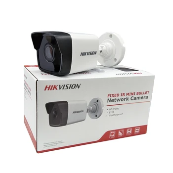 Original 1080P Hikvision rezistent la apa Camera IP Bullet DS-2CD1021-am Camera foto de 2 Megapixeli CMOS CCTV de Securitate IP Camera PoE în aer liber