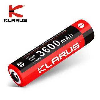 Original KLARUS 3600mAh Celule Li-ion Reîncărcabilă 18650 Baterie pentru Portabil cu Lanterna LED-uri ,mai Multe Protecția