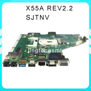 Original X55A pentru laptop ASUS placa de baza X55A REV2.2 HM70 PGA 989 SJTNV placa de baza testat Ok