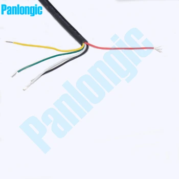 Panlongic 5 Metri UL 2464 5C 24AWG PVC Multi-core Wire Sârmă de Cupru Cositorit Ecranat cablu de Semnal Cablu de Alimentare Cablu Electronice