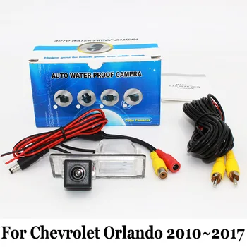 Parcare Camera Pentru Chevrolet Orlando 2010~2017 / RCA AUX fir Sau fără Fir Camera foto / HD CCD Viziune de Noapte cameră retrovizoare