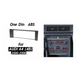 Pentru Audi A4 Singur Din Fascia Radio CD DVD Stereo Panoul de Bord Placă Cadru Bezel