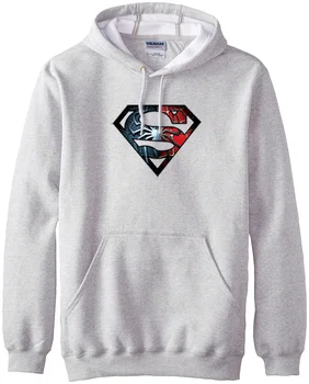 Pentru fanii Superman Bărbați Clasic Hanorace 2017 primăvară de iarnă Superman tricou de moda casual, slim fit cu gluga pentru bărbați îmbrăcăminte de brand