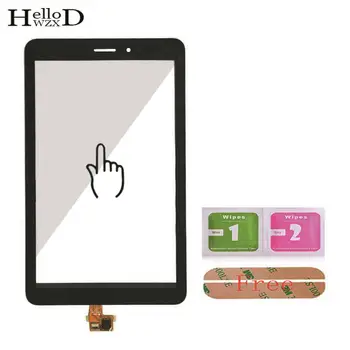 Pentru Huawei Mediapad T1 8.0 3G S8-701u / Onoare Pad T1 S8-701 Ecran Tactil Digitizer Touch Panou de Sticlă, Lentilă Frontală Senzor de Adeziv