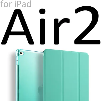 Pentru iPad Air 2 ,ZVRUA YiPPee Culoare PU Smart Cover Caz Magnet serviciu de trezire somn Pentru apple iPad Air2 Retina,