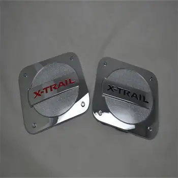 Pentru Nissan 2016 X-Trail X-Trail X-Trail Chrome Combustibil Capac Capacul Rezervorului De Gaz Capac Rosu/Negru/Argintiu Logo Car Styling Accesoriu