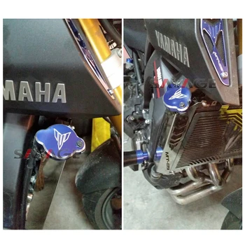 PENTRU YAMAHA MT-09/FZ-09 2016 Capace Radiator rezervor de Apă Acoperă cu Apă Capace de Rezervor de Motociclete Accesorii CNC din Aluminiu