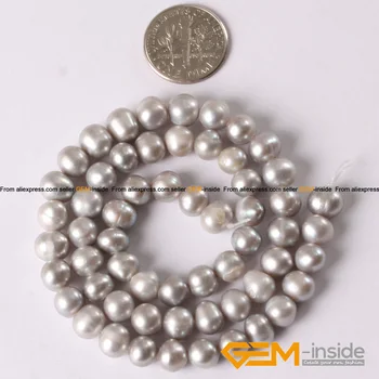 Perle: 6-7mm Autentic de Cultură Pearl Margele DIY Margele Vrac Pentru Bratara Sau Colier Face Strand 15