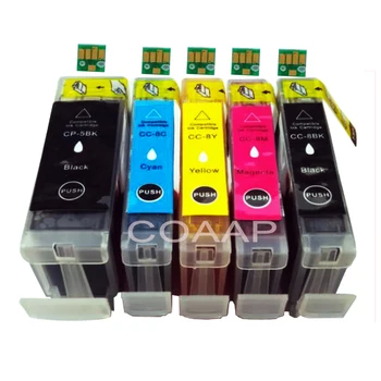 PGI-5BK CLI-8BK CLI-8C, CLI-8M CLI-8Y Compatibil CANON Imprimanta cartuș de cerneală (5 pack)