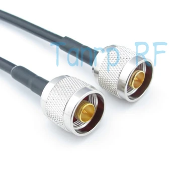 Ping! 20inch cablu RG58 N male plug la N de sex masculin mufa RF Pigtail coaxial cablu 50cm en-Gros
