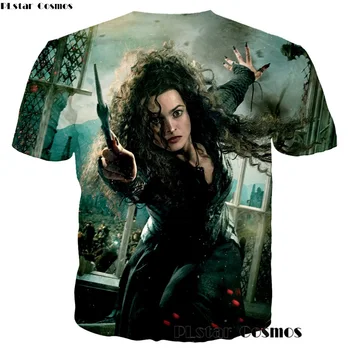 PLstar Cosmos Noua Moda Barbati 3d tricou Negativ Bellatrix Imprimare Bărbați/Femei Casual de Vara t-shirt cu Maneci Scurte T-shirt, Blaturi