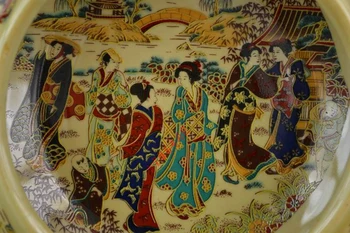 POPULARĂ CHINEZĂ Colecție de ARTĂ veche Ceramică porțelan perna menajera menajera weiqi rezervor
