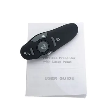 PPT operator Laser pix 2.4 Ghz USB Wireless Presenter Laser Pointer PPT Control de la Distanță pentru Prezentare Powerpoint