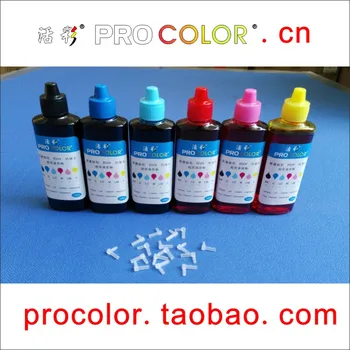 PROCOLOR 673 T673 T6731 T6732 T6733 T6734 T6735 T6736 CISS Rezervor de Cerneală Sistem de cerneală refill kit Pentru Epson L800/L801/L1800 imprimante