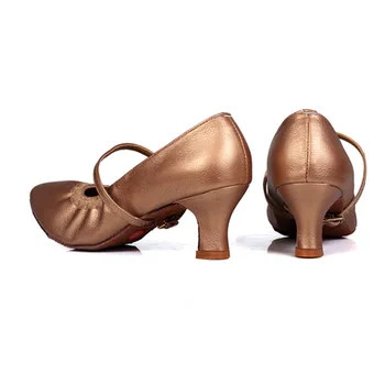 Promovarea Prețul Maro Latină Pantofi De Dans Femeie Salsa Dans Pantofi Zapatos De Baile Latino Mujer Transport Gratuit