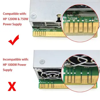 PSU/GPU Power Adapter Breakout Bord 12V Ethereum ETH ZEC Dispozitive Miniere de Alimentare 12buc 18AWG PCI-E 6pini La 6+2Pin Cabluri