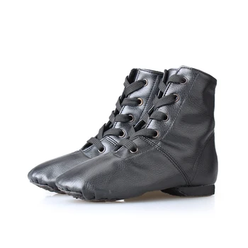 PU piele de jazz cizme de sex masculin de sex feminin pantofi de dans moale talpa pantofi de jazz de înaltă pantofi de dans național de dans jazz adidași