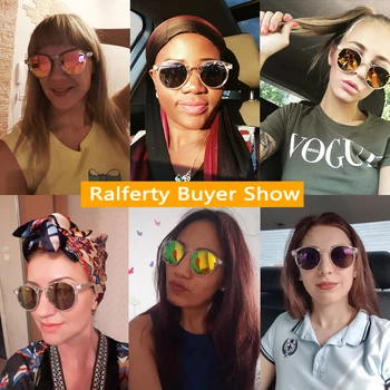Ralferty 2017 Femei ochelari de Soare Cadru Transparent Anti UV Ochelari de Soare Flash Oglindă ochelari de soare de sex Feminin Nuante Sunglases oculos 1521