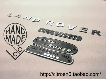 RC4WD G2 & D90 &D110 metal logo-ul autocolant