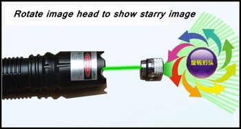 [ReadStar]RedStar 019 Verde mare 1W Arde meci laser pointer cu laser pix cu Laser numai înstelat imagine fără acumulator și încărcător 305#