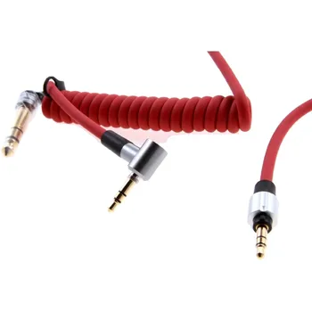 Red 3.5 mm 6,5 mm de sex Masculin de sex Masculin de Înlocuire Pro și Detoxifiere Ediție Aux Stereo Cablu Audio Cablul de Sârmă pentru Beats Căști Adaptor