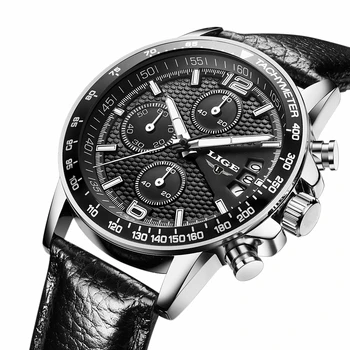 Relogio masculino LIGE Mens Ceasuri de Top de Brand de Moda de Lux Casual Cuarț Ceas Barbati Sport din Oțel Complet Impermeabil Ceas de mână