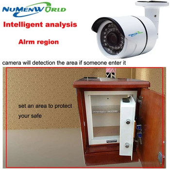 Rezistent la apa camera POE IP 2MP/3MP/5MP H. 265 analiza Inteligentă HD securitate CCTV camera de Supraveghere IP cam în aer liber POE 48V
