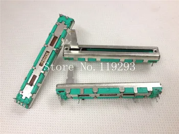[SA]Taiwan Polyshine F 6 cm drept slide potențiometru B50K 15MM axa.--10BUC/LOT
