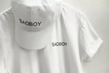 SADBOY Unisex moda T-shirt Tumblr teuri instagram tricou alb de înaltă calitate de moda teuri trist tricou alb transport gratuit