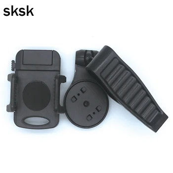 SKSK 360 Roti Auto Universal Parasolar cu suport pentru Telefon Clip Titularul Stand Suport pentru Samsung iPhone 7 8 GPS, PDA, MP4, Camera DVR