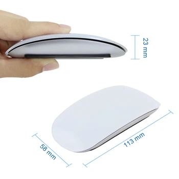 Slim Silent Touch Mouse fără Fir USB pentru Mac Apple Laptop PC Microsoft Windows Calculator Soareci 1200 DPI 2,4 G Ergonomic Magic Mouse-ul