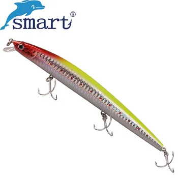 SMART 165mm 26.2 g Plutitoare(0.4-0.8) Peștișor Momeala Greu de Pescuit Nada de Carlig VMC Isca Artificiale Para Pesca Leurre Souple Peche Vobler