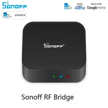 Sonoff RF Pod 433MHZ WiFi Wireless Convertor de Semnal PIR Senzor de Usa Smart Home Automation Modulul Funcționează Cu Alexa de Start Google