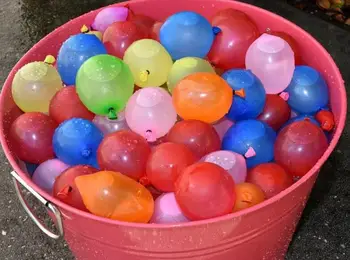 Sporturi de apă, O Apă Balon Refill Kit de Instrument de Latex Apă Bomba Baloane Lupta Vara Petrecere de Carnaval majorete recuzită cadouri colorate