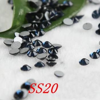 SS20 1440pcs/lot chineză cymbidium nail art strasuri Non Hot Fix Spate Plat Strasuri pentru aplicatii