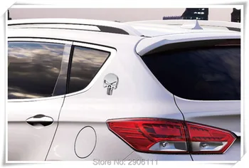 Styling auto 3D Metal Punisher Craniu Emblema, Insigna pentru Benz w203 w204 w205 w210 w211 w213 gla glc glk accesorii de automobile