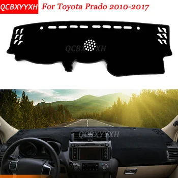 Styling Auto De Bord Evita Lumina Pad Poliester Pentru Toyota Prado 2010-2017 Instrument Platforma Birou Capacul De Protecție Mats