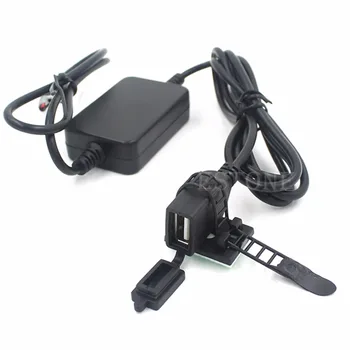 Styling auto USB Powerport 12V 2.1 a Incarcator Dual pentru Smartphone iPhone, Android, GPS Motocicleta Picătură de transport maritim