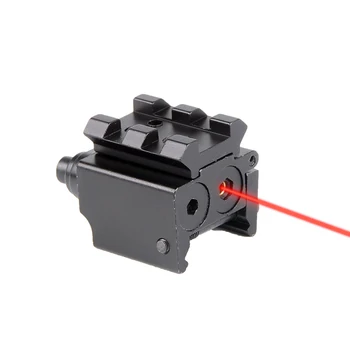 Tactice Punct Roșu Mini Laser Domeniul Feroviar Weaver Detasabila Picatinny 20MM Șină de Montare Pentru Pistol HT3-0012