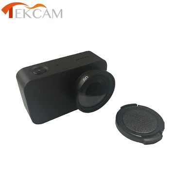 Tekcam de Acțiune aparat de Fotografiat UV/filtru CPL+ obiectiv + obiectiv capac de Protectie pentru Xiaomi Mijia Mini 4k de Acțiune aparat de Fotografiat