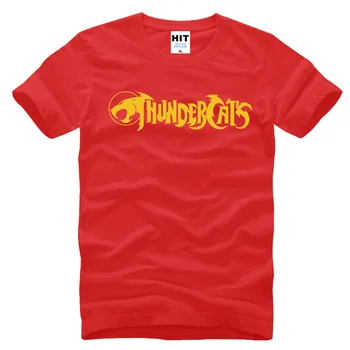 Thundercats Super Pisica Desene animate Barbati Mens T Shirt T-shirt 2016 Nou Casual cu Maneci Scurte O Gât Bumbac Tricou Tricou Camisetas Masculina