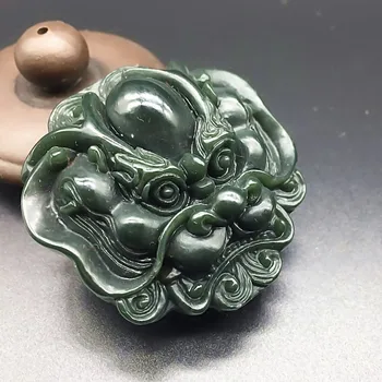 Tian Yu safir Barbati catarama jade jade dragon dragon bărbați talie talie catarama