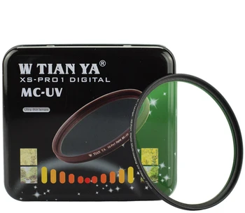 TIANYA SLIM Xs-pro1 40.5 mm 16layers Multi-strat WTIANYA Filtru UV Pentru 40.5 mm DSLR SLR MC UV Ultraviolete Obiectiv Protector