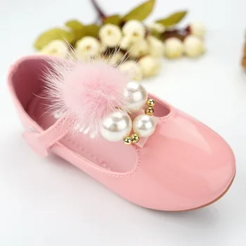 Toamna Fete Pantofi de Piele pentru Copii Copii Pantofi Casual Copii, Dressing Pantofi de Dans Școală Plat Copii Fete Printesa pantofi de partid