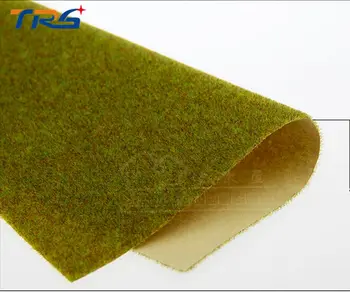 Toamna verde Gazon hârtie model de clădire gazon material DIY iarba de gazon peisaj tren militar scena iarbă multi caietul de sarcini