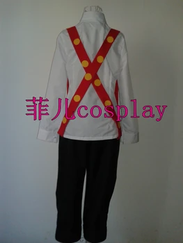 Tokyo Ghoul Juuzou Suzuya Costum Cosplay Anime stil Japonez Cosplay haine set 3 in 1 (haina+tricou+salopete)