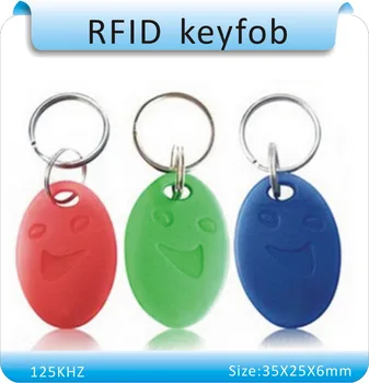 Transport gratuit 100buc 5# 125Khz RFID de Proximitate EM de IDENTITATE Semn TK4100 Categorie Cheie Inel Keyfobs pentru Control Acces pontaj