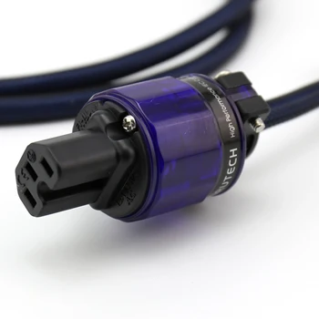 Transport gratuit 2meter Yter Triboelectric Tratament SUA/UE Audio Cablu de Alimentare Pentru Amplificator Hiend CD Player